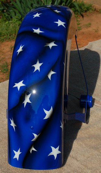 9-11 Responder/Surviver/Hero American Flag Paint. Thank You Frank!