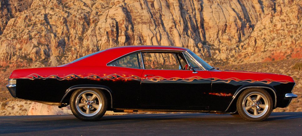 '65 Impala SS at Red Rocks, Las, Vegas.